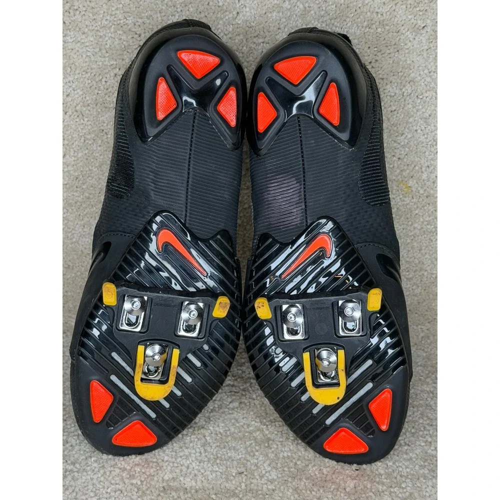 Nike SuperRep Cycle Shoes Mens 10.5 Black Red Excellent CW2191-008 Indoor Bike